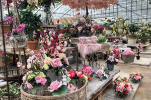 Kunstbloemen en planten