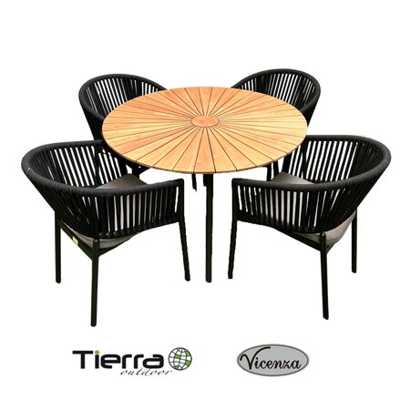 dining set tierra Cadozo