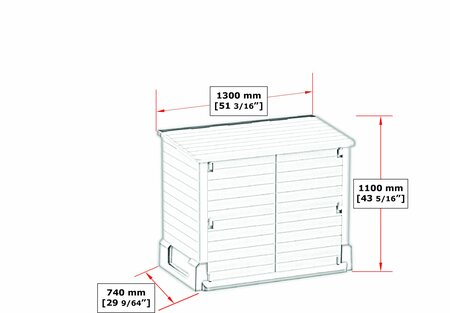 Duramax berging 850 - afbeelding 5