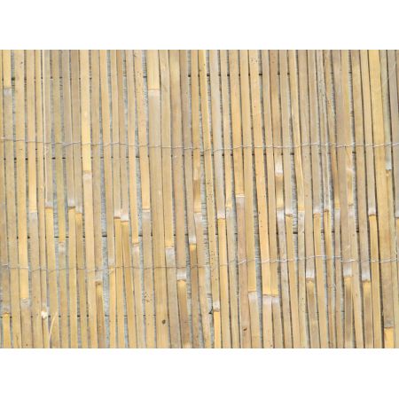 Gespleten bamboe op rol 100x500