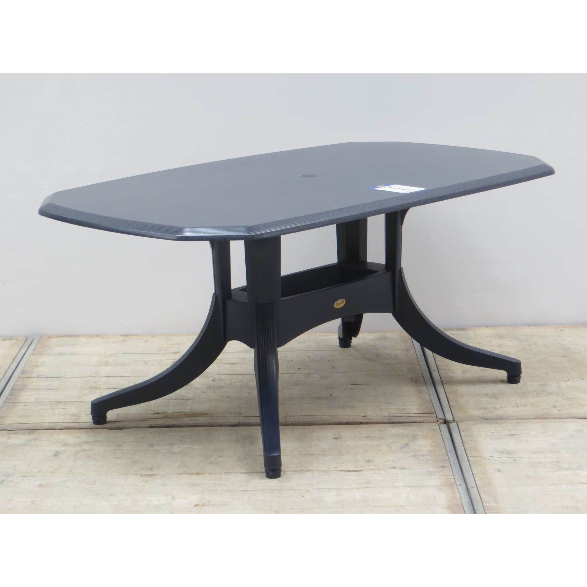 Hartman tafel oblique blauw - Tuincentrum Oosten