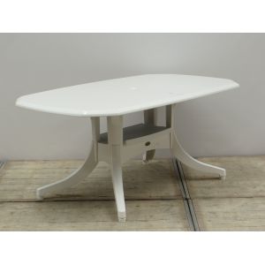 Hartman tafel oblique wit