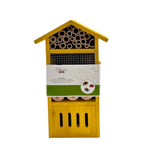 insecten hotel geel - afbeelding 1