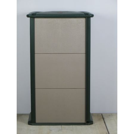 kast storm groen-taupe
