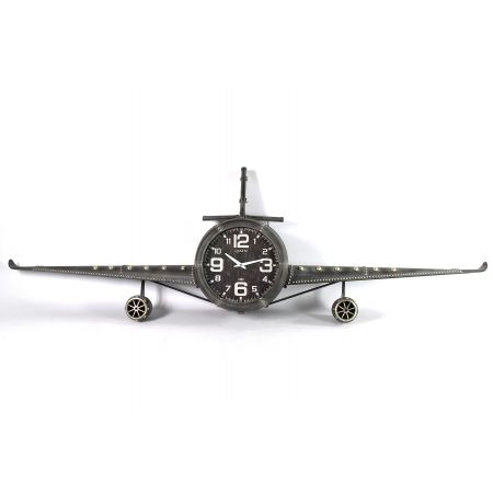 Klok vliegtuig fokker