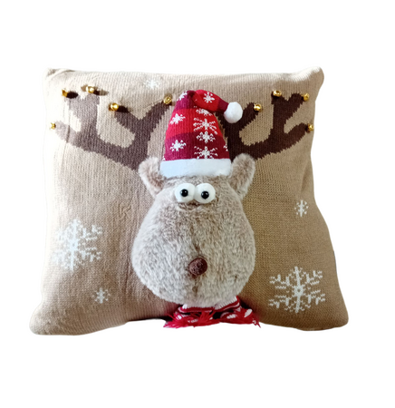 Kussen rudolph div. kleuren