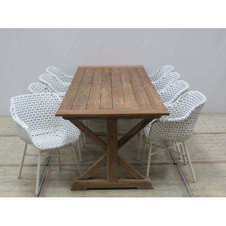 Lounge set Delphine mocca/cross - afbeelding 2