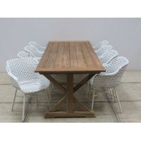 Lounge set Delphine mocca/cross - afbeelding 2