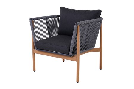 lounge set Lyra antraciet - afbeelding 2