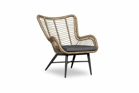 lounge stoel butterfly naturel - afbeelding 2