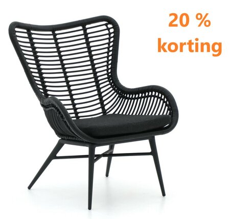 butterly lounge zwart