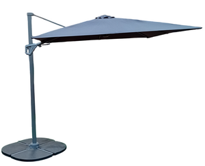 Parasol Faro free-arm grijs 2.50x2.50 - afbeelding 5