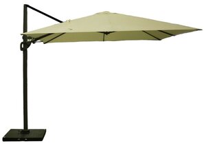Parasol free-arm Roma ecru 3x3 - afbeelding 5