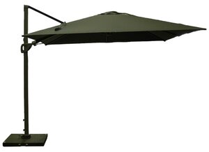 Parasol free-arm Roma grijs 3x3 - afbeelding 5
