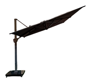 Parasol free-arm Roma grijs3x4 - afbeelding 2