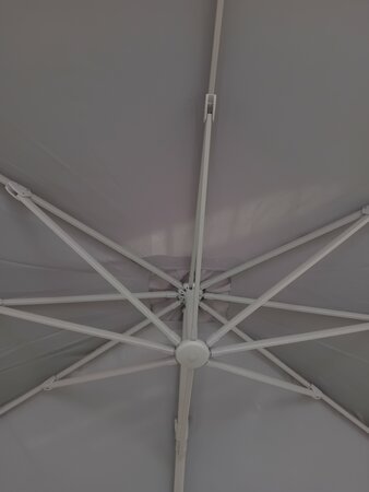 Parasol free-arm Roma grijs3x4 - afbeelding 4