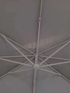 Parasol free-arm Roma grijs3x4 - afbeelding 4