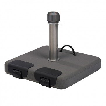 parasolvoet 45 kg beton zwart
