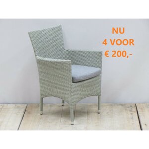 Stapelstoel York off-white - afbeelding 3