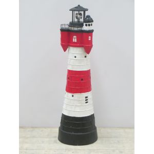 Vuurtoren met solar verlichting